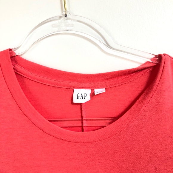 2/$25 Gap Flutter Sleeve Mini Dress Pink Medium - Picture 2 of 4